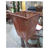 LEATHER LACED UMBRELLA  HOLDER