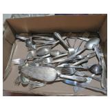 COLL OF VINTAGE SILVERPLATE FLATWARE