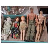 VINTAGE DOLLS & ACTION FIGURES