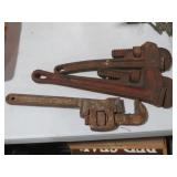 COLLECTION OF VINTAGE WRENCHES