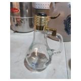 NEAT PHILLIPS GLASS LIGHT BULB PITCHER