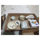 COLL. TRINKET BOXES, BOWLS , CUP & MISC