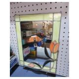 LEADED GLASS MIRROR