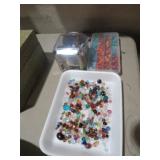 COLLECTION OF ALL GLASS BEADS