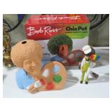 BOB ROSS AND CHIA PLANTER