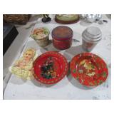 VTG METAL & CARDSTOCK CONTAINERS