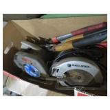 COLL OF BLACK& DECKER SAWS AND HEDGE CLIPPERS