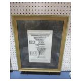 FRAMED ROMAN ARCHITECTURAL PRINT