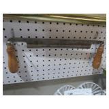 WOOD HANDLED DRAW KNIFE