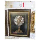 ORNATE FRAMED SPHERE ARTWORK