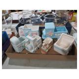 6 VTG BABY PLANTERS