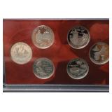 2009 S US MINT SILVER PROOF QUARTER SET 90%
