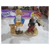 PAIR OF OCCUPIED JAPAN FIGURINES