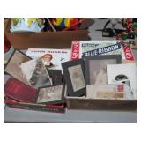 2 CIGAR BOXES WITH VERY OLD PICTURES