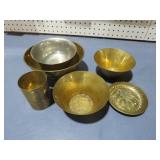 SARNA BRASS INDIA BOWL, CUPS, TRAY COLLECTION