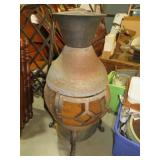 NICE METAL FIREPIT ON STAND