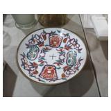 VTG CHINA HAND PAINTED GOLD ENAMELED BOWL