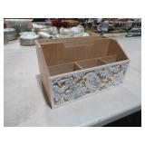 WOOD DESK ORGANIZER