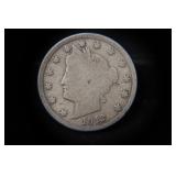 SEMI KEY 1912 D LIBERTY V NICKEL