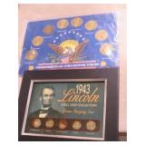COLL OF PRESIDENTIAL COINS, LINCOLN STEEL CENT COL