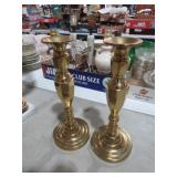 PAIR OF ORNATE CANDLE STICKS