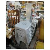SET OF 4 NICE METAL CHAIRS