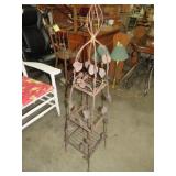 NICE METAL TIERED PLANT STAND