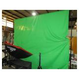 3 USED BRITAK LIGHT BOXES GREEN SCREEN STAND. CORD