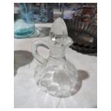 VTG GLASS CRUETT