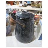 US NAVY GRANITE WARE COFFEE POT