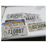 COLLECTION OF TENN. LICENSE PLATES