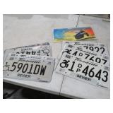 COLLECTION OF TN LICENSE PLATES