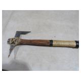 NATIVE AMERICAN STYLE HANDMADE HATCHET 18" LONG