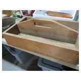 PRIMITIVE WOOD TOOL TOTE
