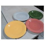 4 FIESTA  PLATES