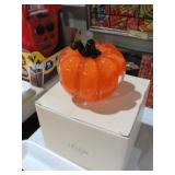 LENNOX BLOWN SOLID GLASS PUMPKIN