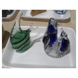 GLASS FISH AND PENGUIN