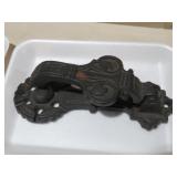 ANTIQUE IRON DOOR KNOCKER