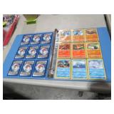 108 POKEMON CARDS IN BINDER