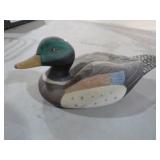 VTG 1986 CERAMIC JOE REVELLO MALLARD DRAKE DECOY