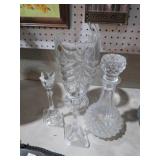 COLLECTION OF FRENCH LEADED CRYSTAL & MISC