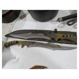 (2) 18" SWORDS WITH SHEATH