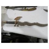 21" DRAGON HANDLED SWORD