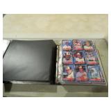 BINDER FULL OF BASEBALL CARDS