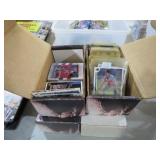 4 BOXES OF SPORTS CARDS