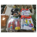 4 POKEMON LEGO FIGURES AND 2 ACTION FIGURES