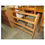 HANDMADE WOOD QUILT RACK