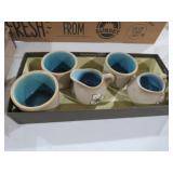 COLLECTION OF PIGEON FORGE SUGAR,CREAMER, CUPS