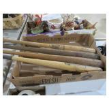 COLLECTION OF WOOD SOFTBALL & BASEBALL BATS