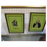 PAIR OF VICTORIAN NEEDLEWORK